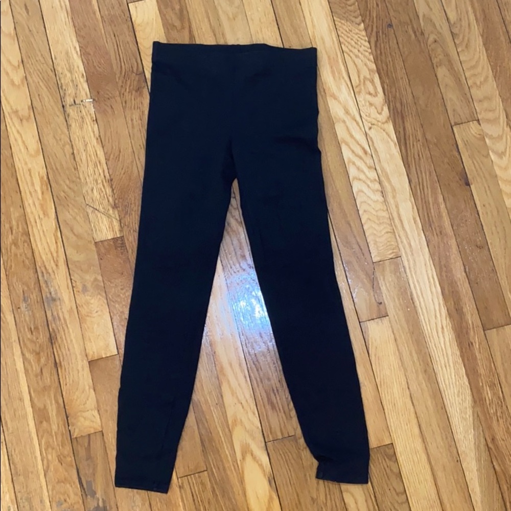 Black madewell leggings cotton and elastane